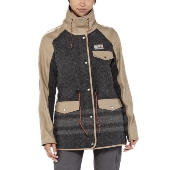 🔥RARE🔥 Patagonia Reclaimed Wool Parka Forge Gray Limited Edition 40th - Picture 9 of 16